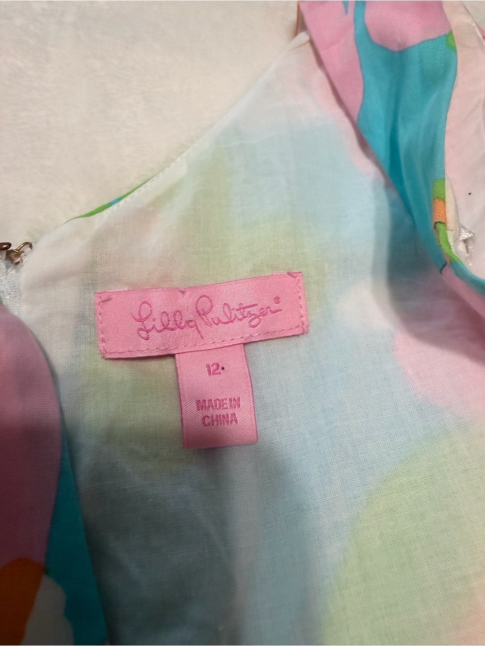 Lilly Pulitzer Lexington Dress in Shorely Blue Mojo Floral - Picture 2 of 4